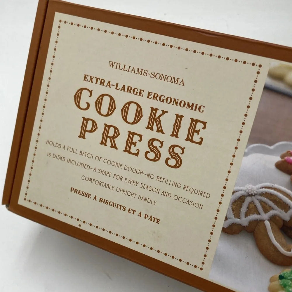 Williams Sonoma Extra-Large Ergonomic Cookie Press